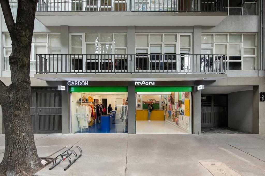 D.4 Acogedor Departamento En La Iconica Roma Norte Mexico City Luaran gambar